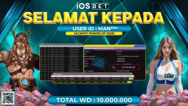 Bukti Pembayaran LUNAS SLOT GAMES GACOR Rp. 10.000.000,-