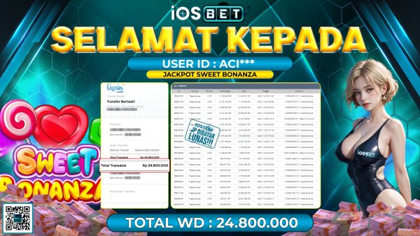 Bukti Pembayaran LUNAS SLOT GAMES GACOR Rp. 24.800.000,-