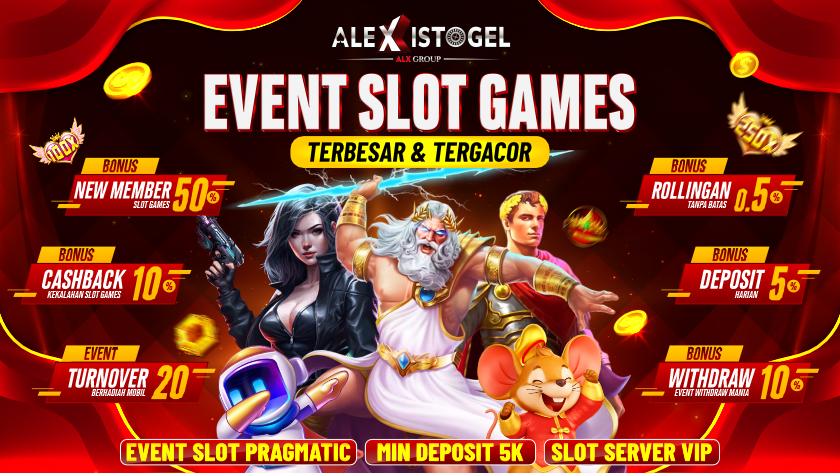 Alexistogel: Situs Slot Online Terbaik Dengan Sistem RTP Slot Terpercaya