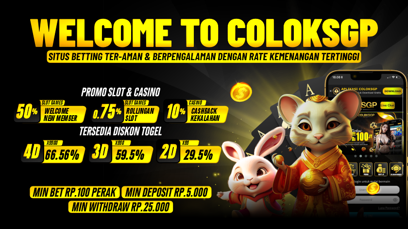 COLOKSGP: Daftar Situs Slot Online Mudah Menang Terpercaya Indonesia