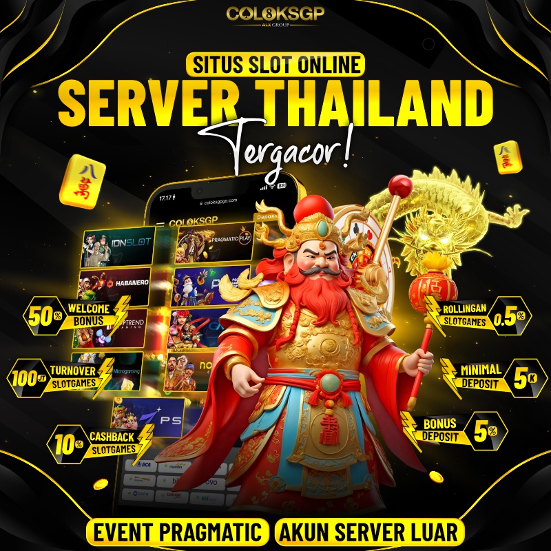 COLOKSGP: Daftar Situs Slot Thailand Bet 200 Perak Super Gacor