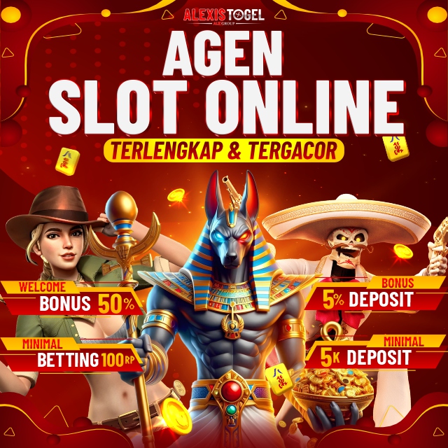 ALEXISTOGEL 🎰 Agen Slot Online Modal Terendah JP Terbesar