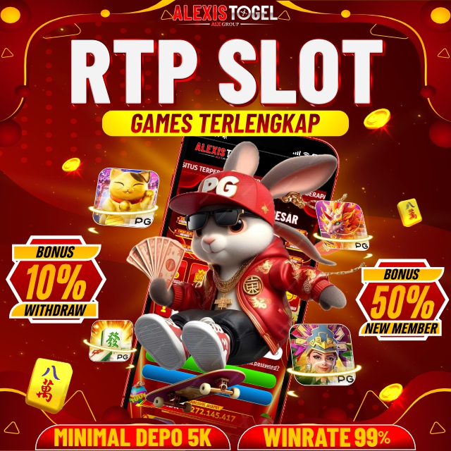 ALEXISTOGEL 🎰 RTP Slot Online Dengan Tingkat Kemenangan Tertinggi