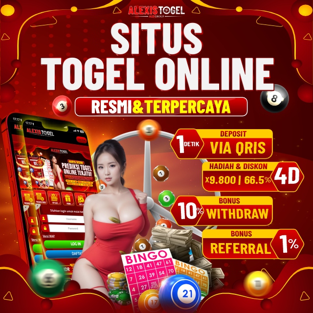 ALEXISTOGEL 🎲 Situs Togel Online Pasti JP 99.8%