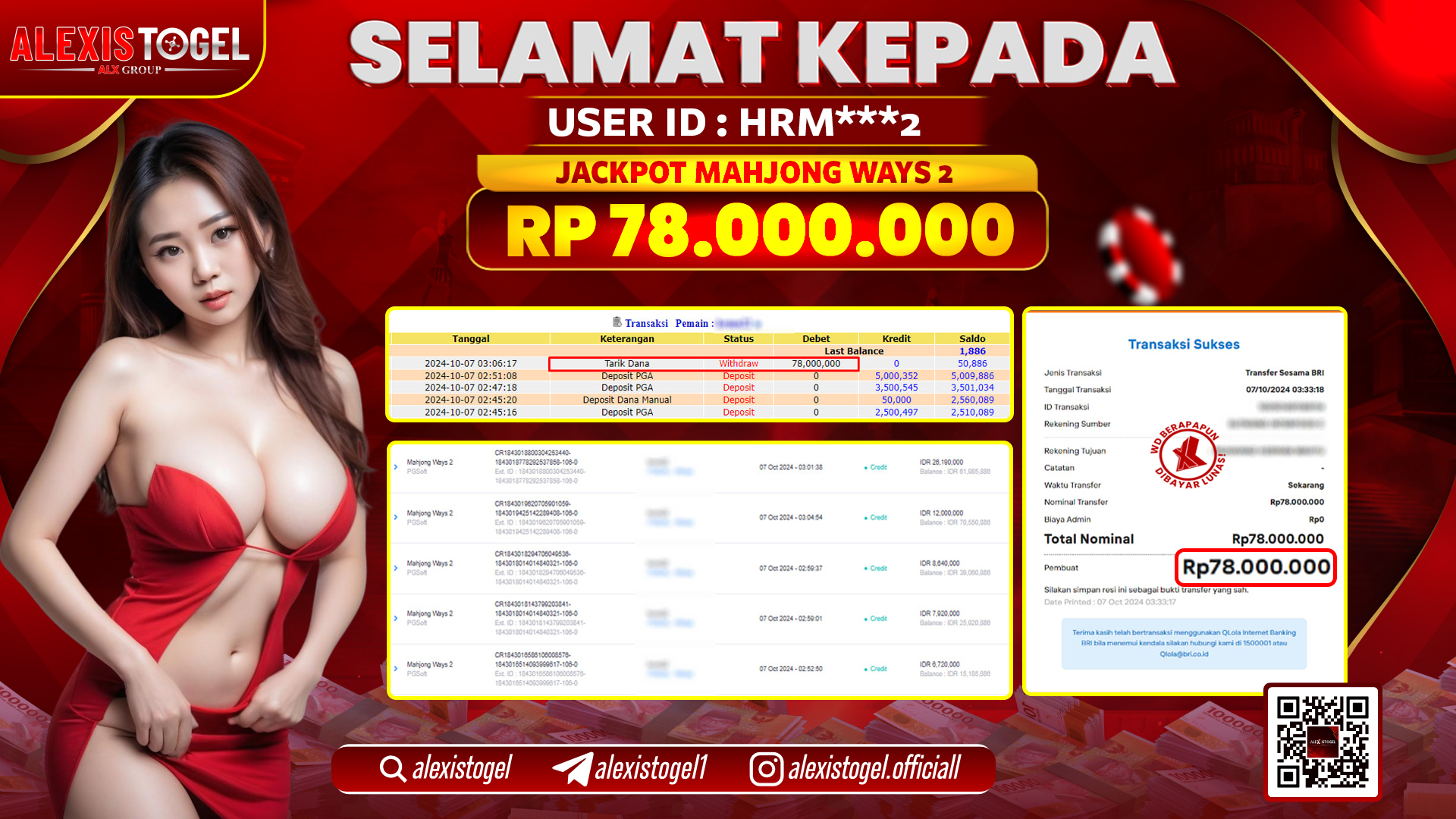 ALEXISTOGEL SLOT STARLIGHT PRINCESS RP.78.000.000 LUNAS