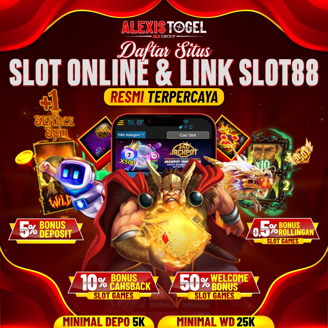 ALEXISTOGEL: Daftar Situs Slot Online & Link Slot88 Resmi Terpercaya