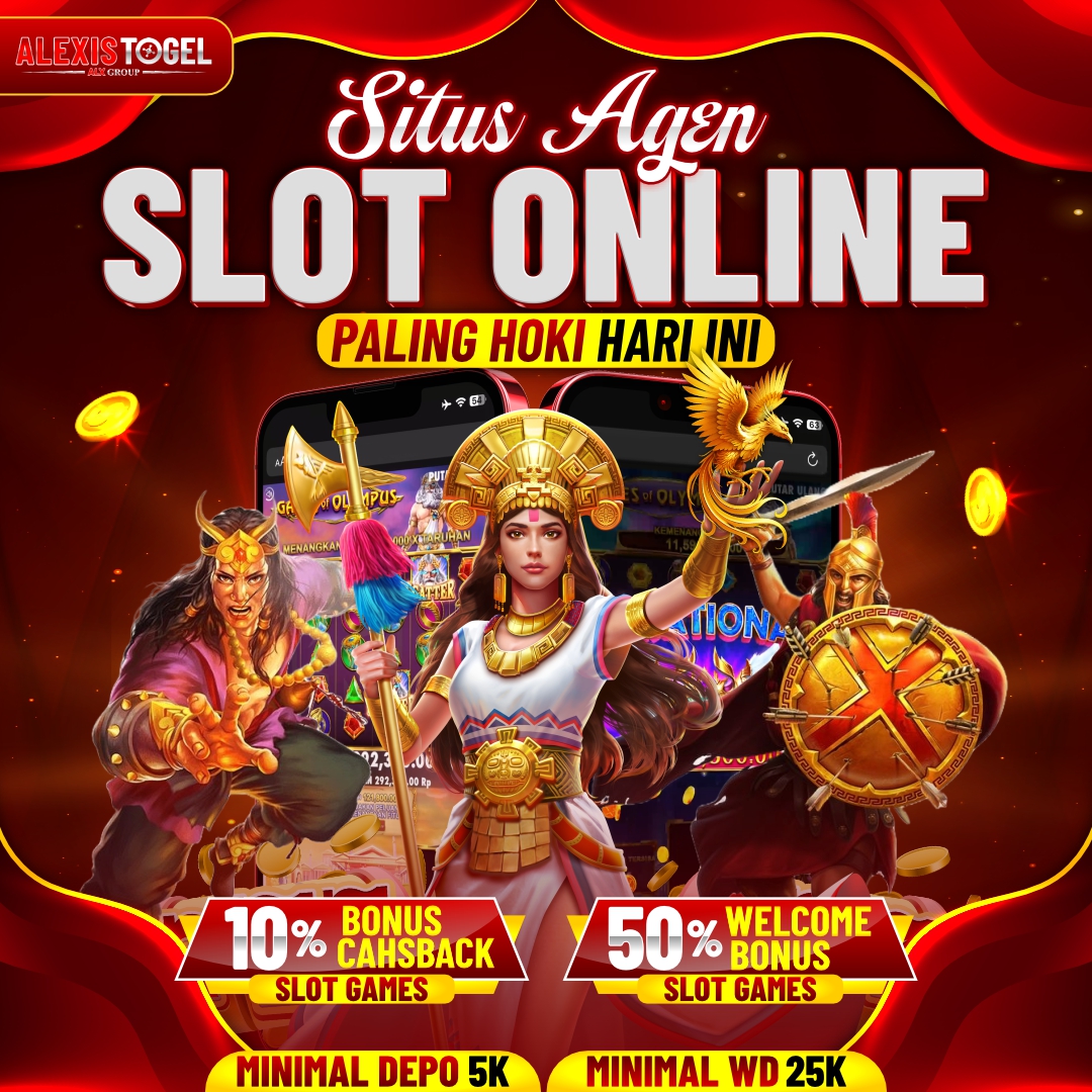 ALEXISTOGEL: Situs Agen Slot Online Paling Hoki Hadiah Jutaan Hari Ini