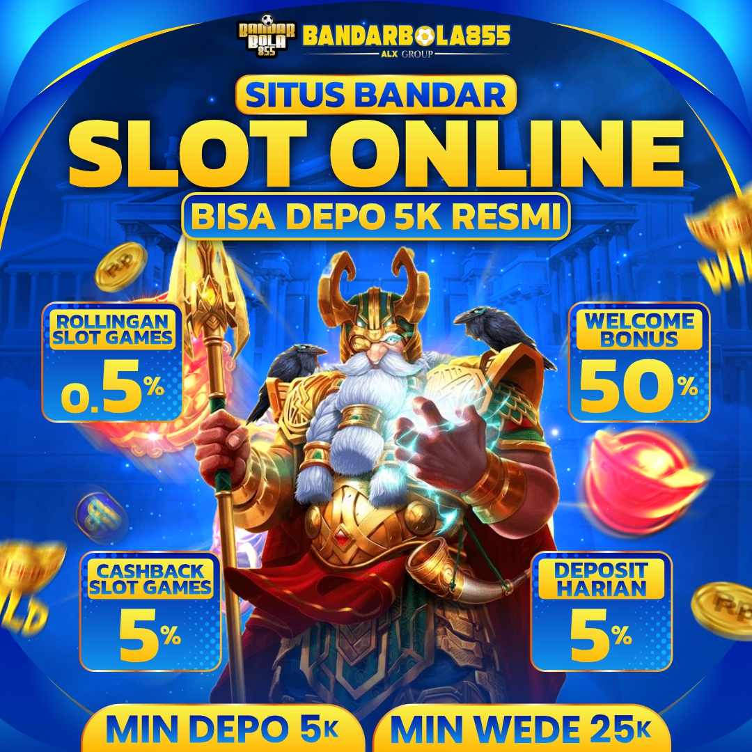 Bandarbola855  > Situs Bandar Slot Online Bisa Depo 5000 Resmi