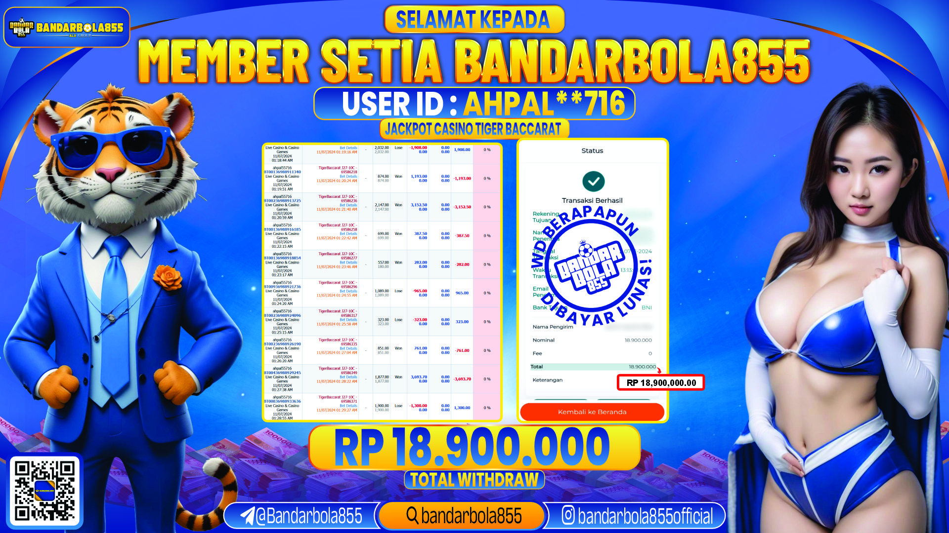 🎖 JACKPOT DI BANDARBOLA855 🎖