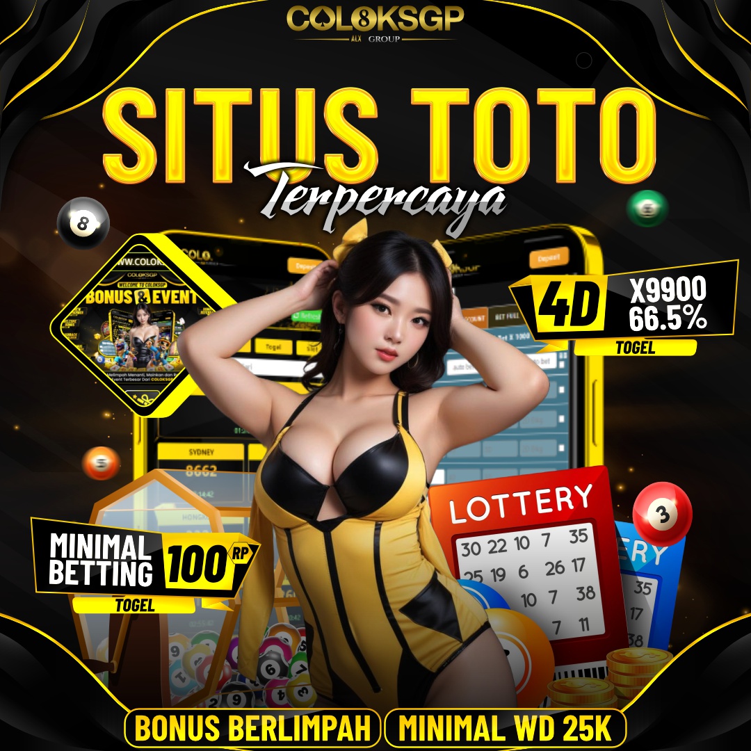 COLOKSGP✈️ Situs Toto Togel & Toto Online 4D Min Bet 100 Perak