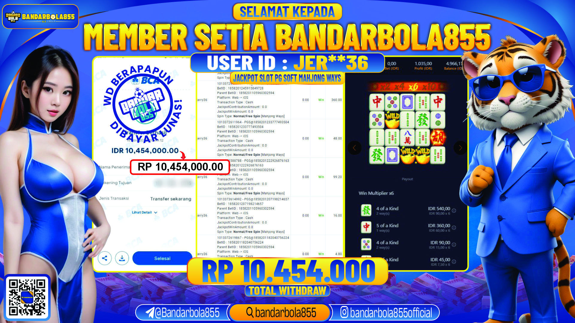 🎖 JACKPOT DI BANDARBOLA855 🎖