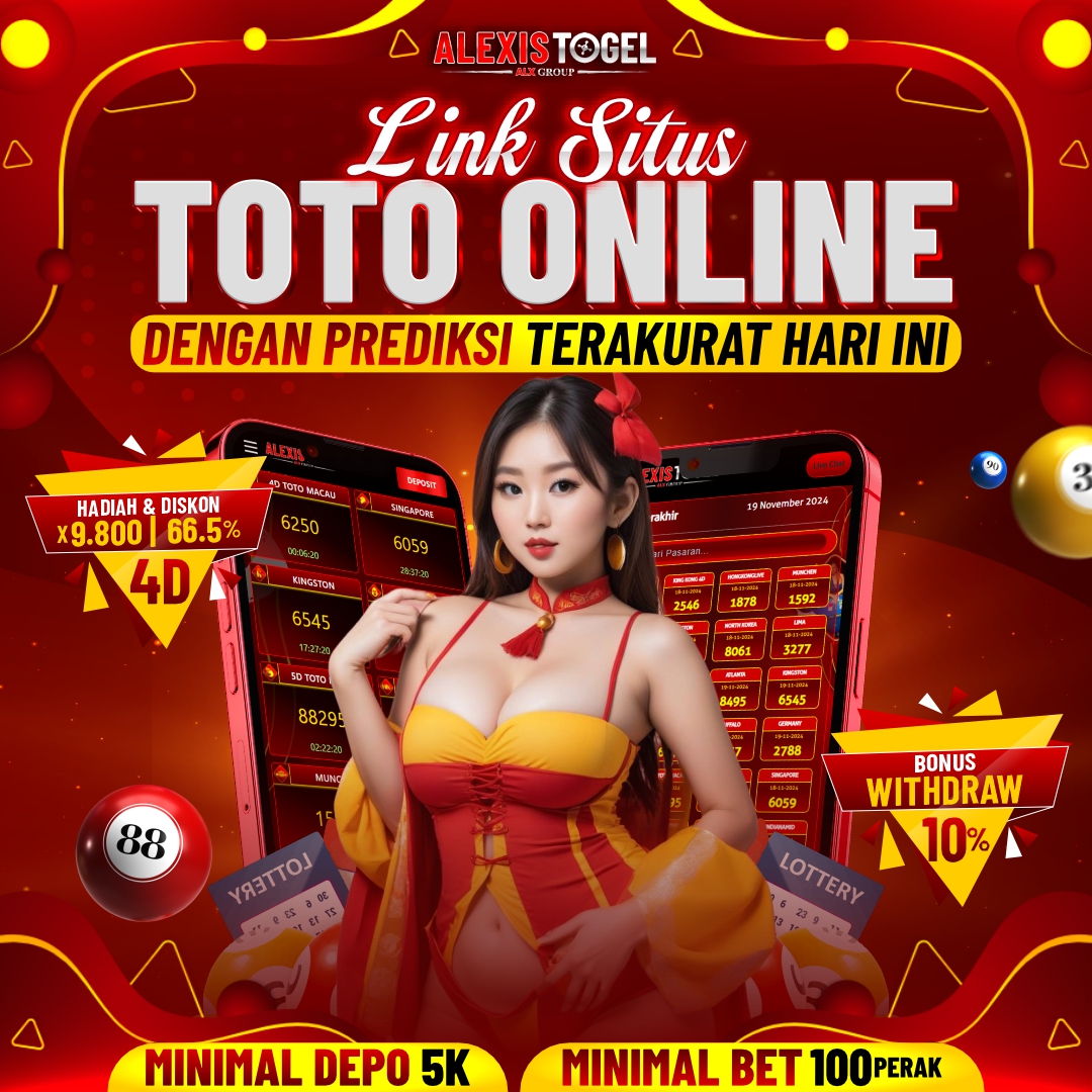 Alexistogel - Link Situs Toto Online Dengan Prediksi Terakurat Hari Ini