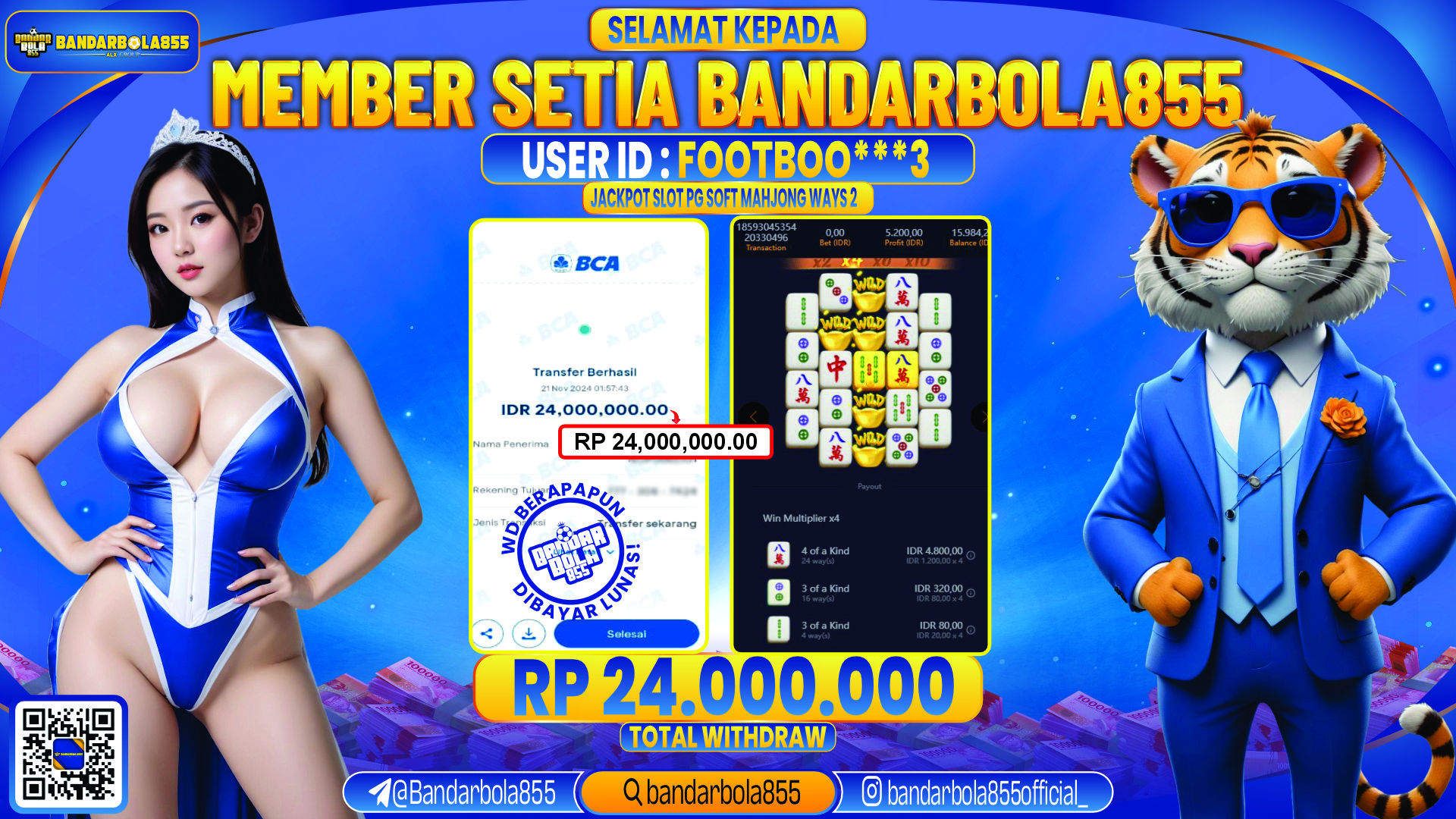 🎖 JACKPOT DI BANDARBOLA855 🎖