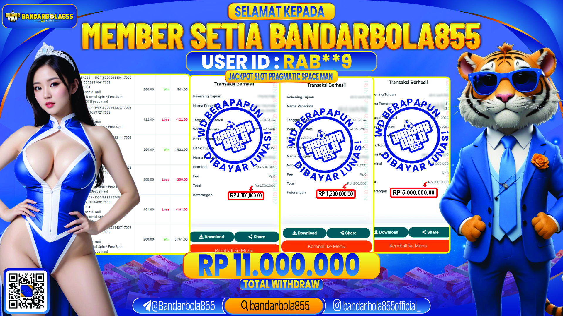 🎖 JACKPOT DI BANDARBOLA855 🎖