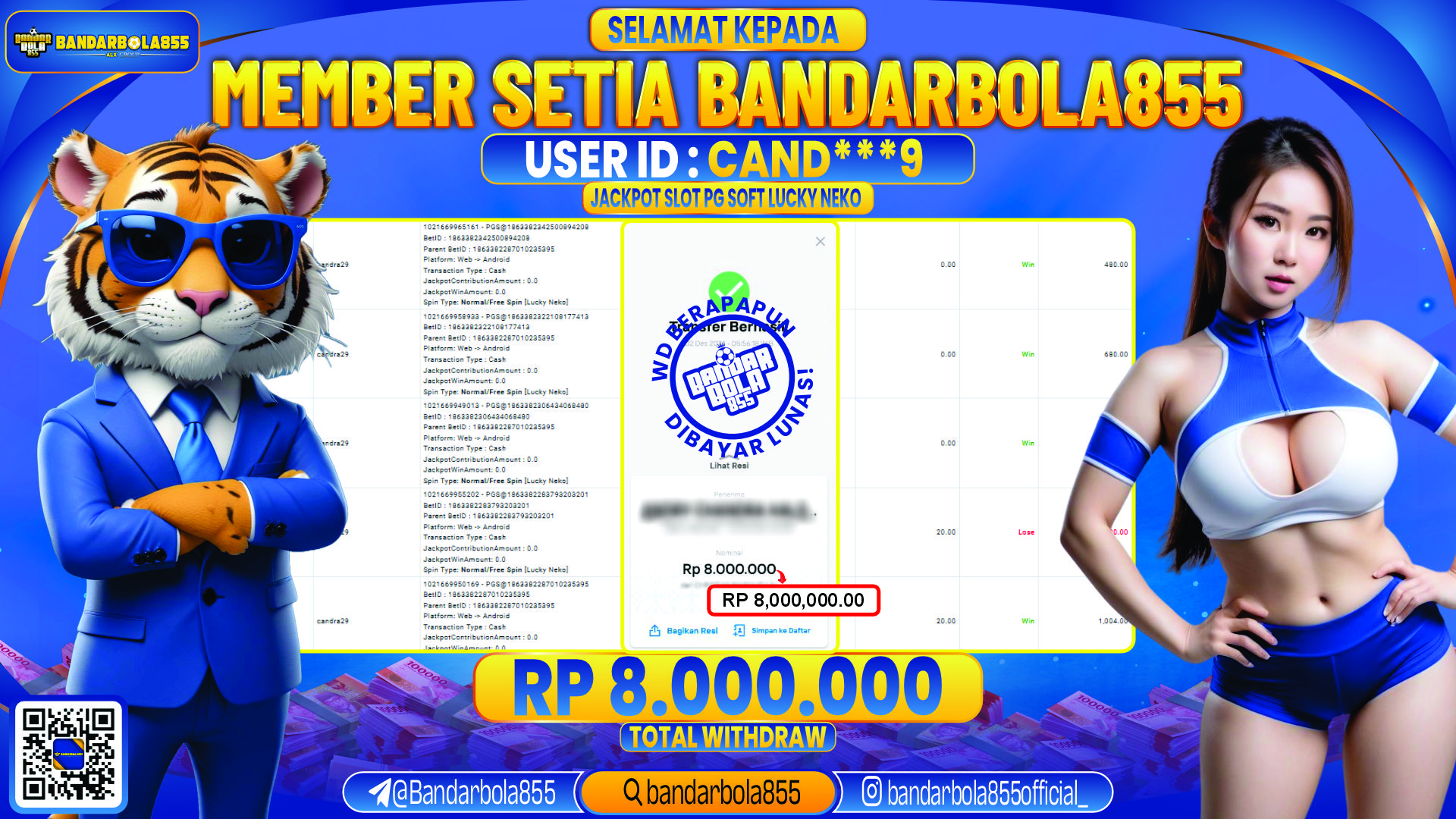 🎖 JACKPOT DI BANDARBOLA855 🎖