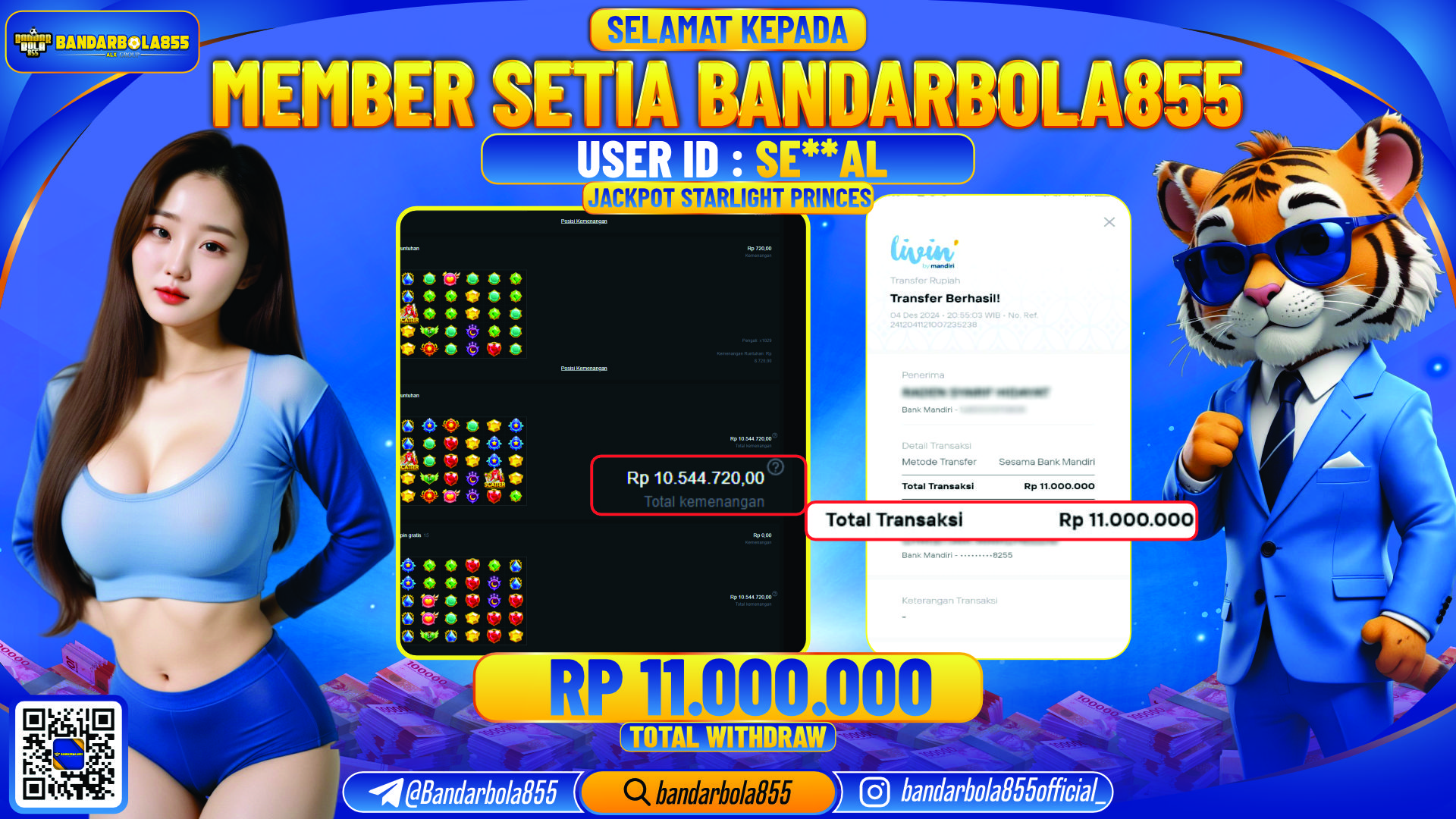 🎖 JACKPOT DI BANDARBOLA855 🎖