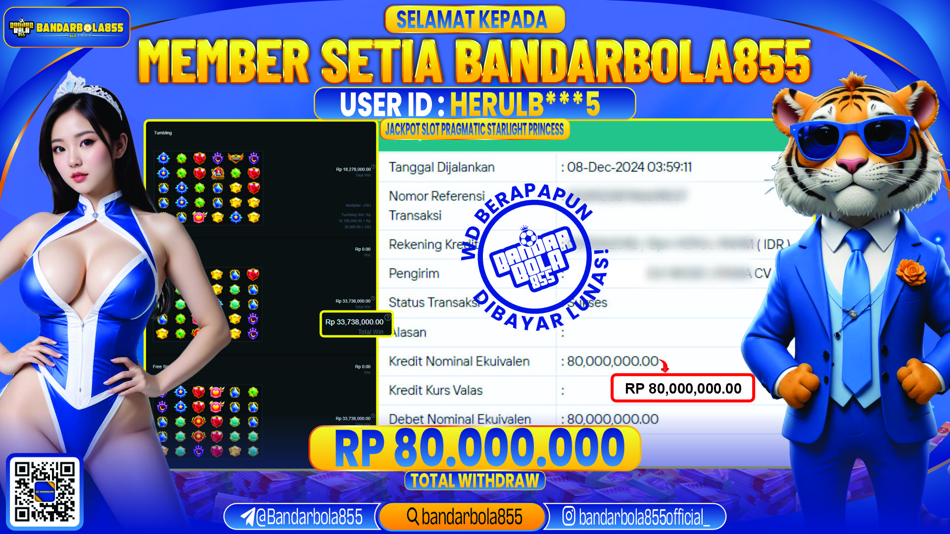 🎖 JACKPOT DI BANDARBOLA855 🎖