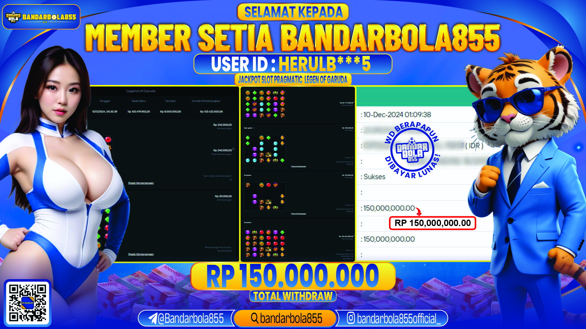 🎖 JACKPOT DI BANDARBOLA855 🎖