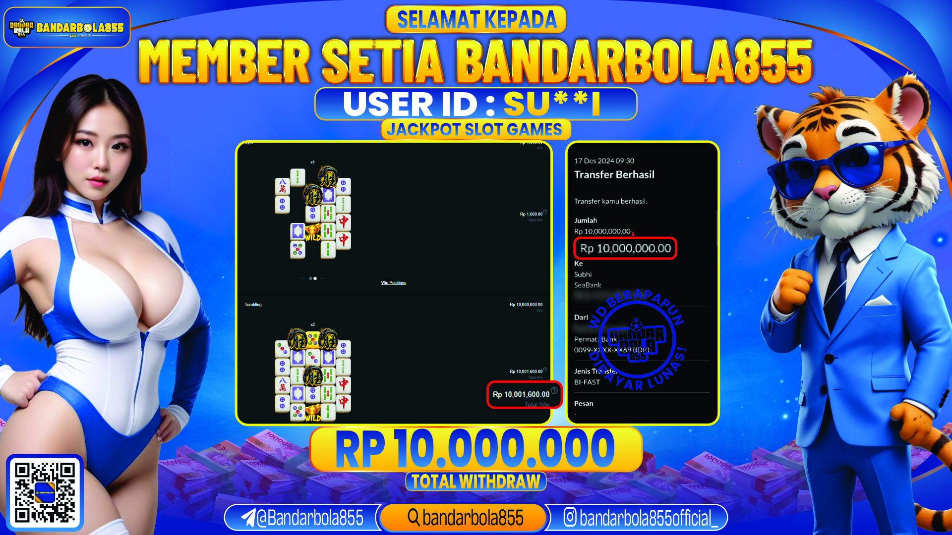 🎖 JACKPOT DI BANDARBOLA855 🎖