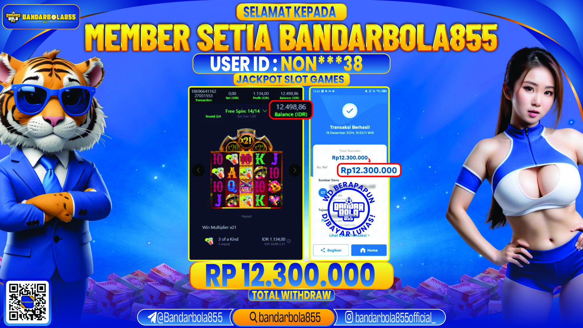 🎖 JACKPOT DI BANDARBOLA855 🎖