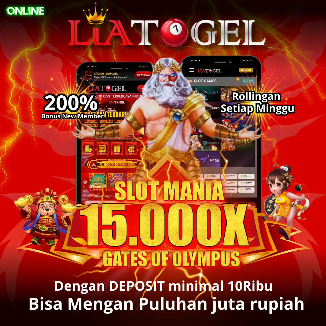 LIATOGEL >> Link Utama Bandar Slot Online Hari Ini Dengan Pelayanan Nonstop 24 Jam