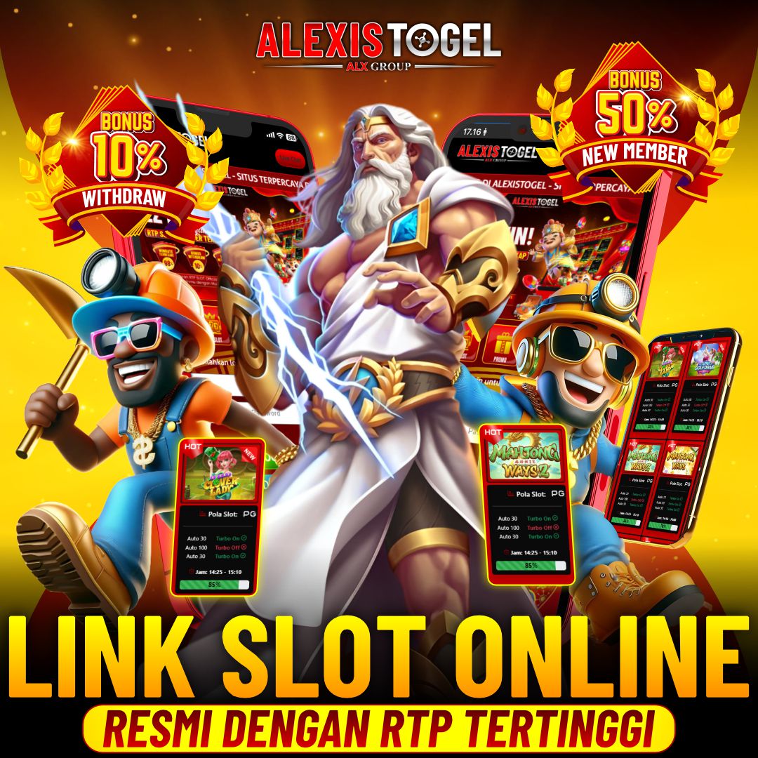 ALEXISTOGEL >> Link Slot Online Resmi dengan RTP Tinggi