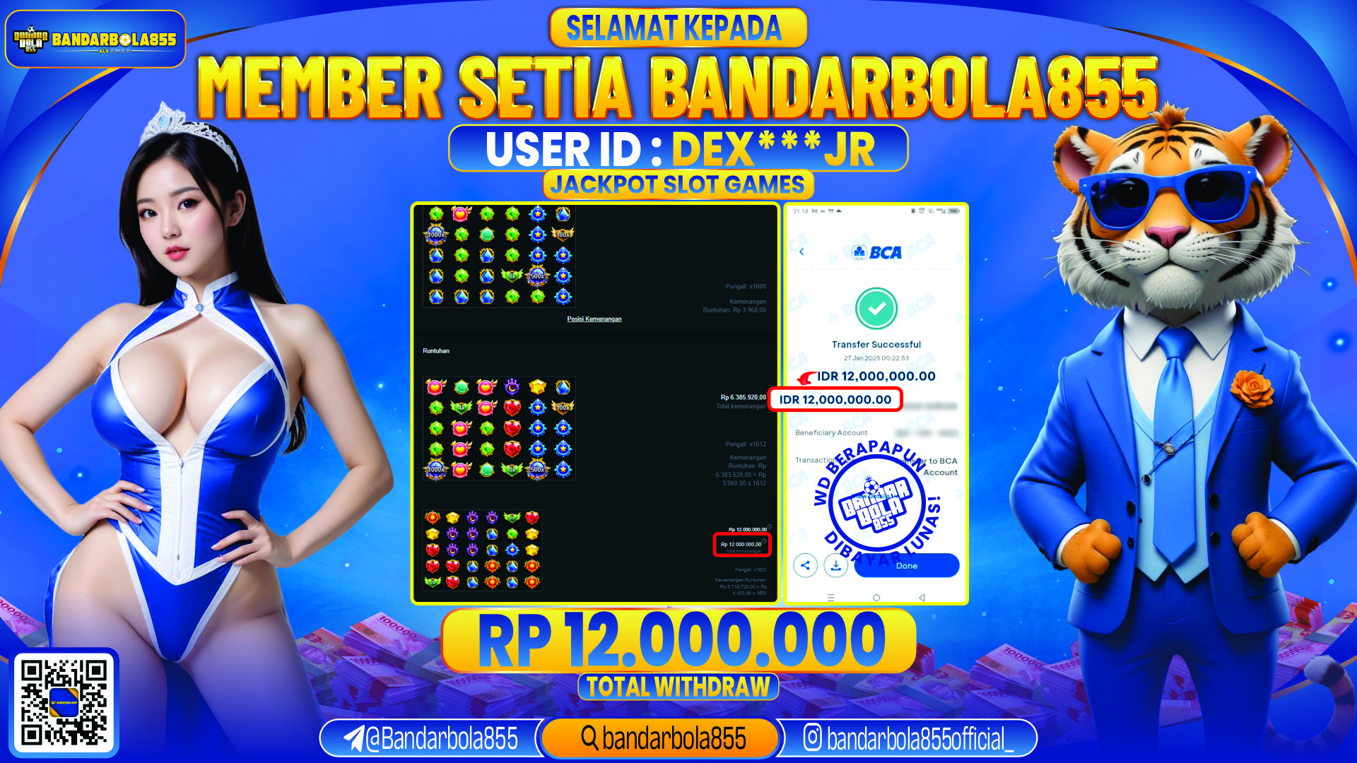 🎖 JACKPOT DI BANDARBOLA855 🎖