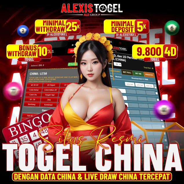 ALEXISTOGEL -  Situs Resmi Togel China Dengan Data China & Live Draw China Tercepat