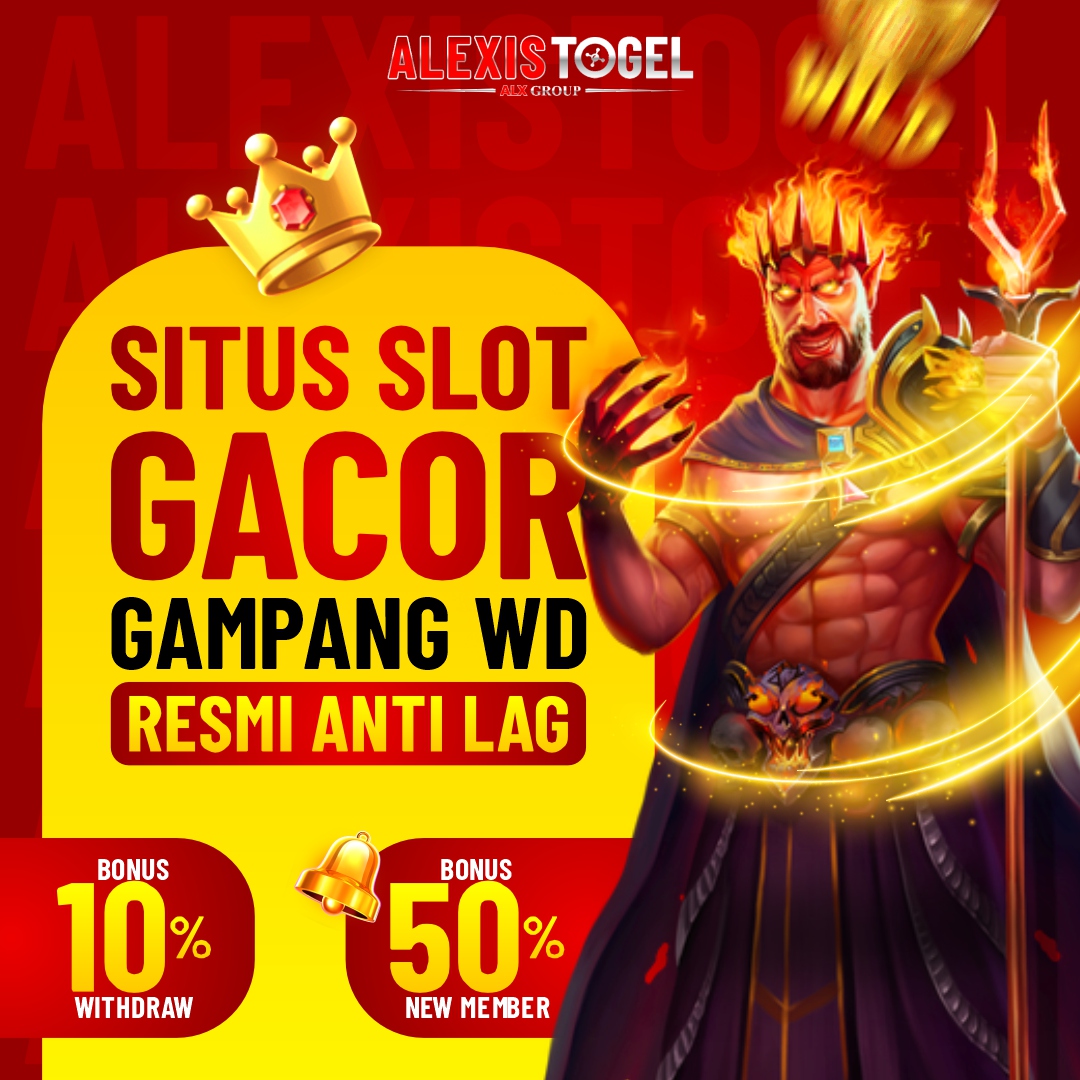 Alexistogel : Situs Slot Gacor Gampang WD Resmi Anti Lag