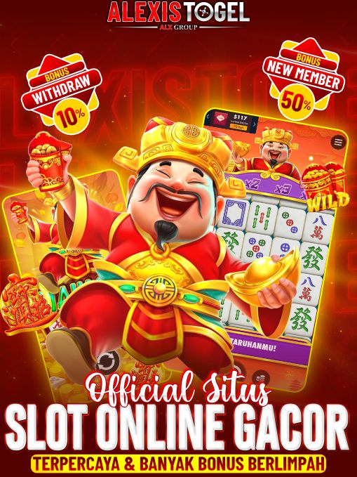 ALEXISTOGEL:  Official Situs Slot Online Gacor Terpercaya & Banyak Bonus Berlimpah 