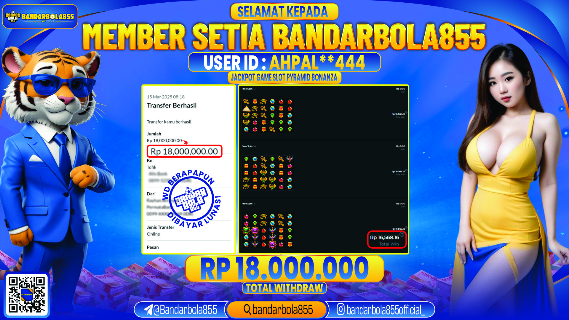 🎖 JACKPOT DI BANDARBOLA855 🎖