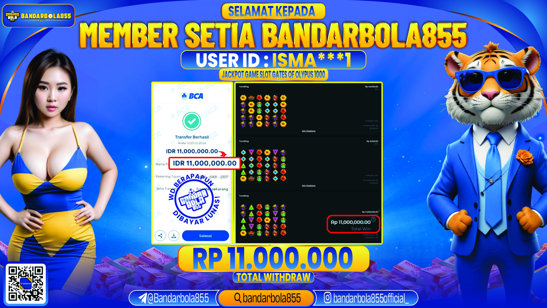 🎖 JACKPOT DI BANDARBOLA855 🎖