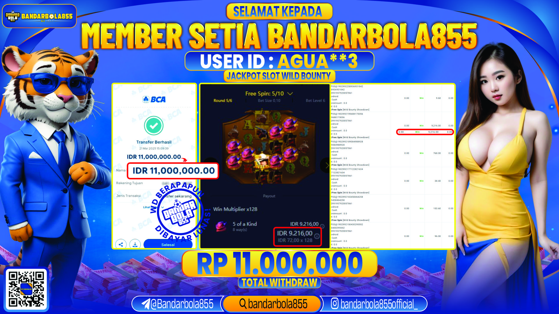 🎖 JACKPOT DI BANDARBOLA855 🎖