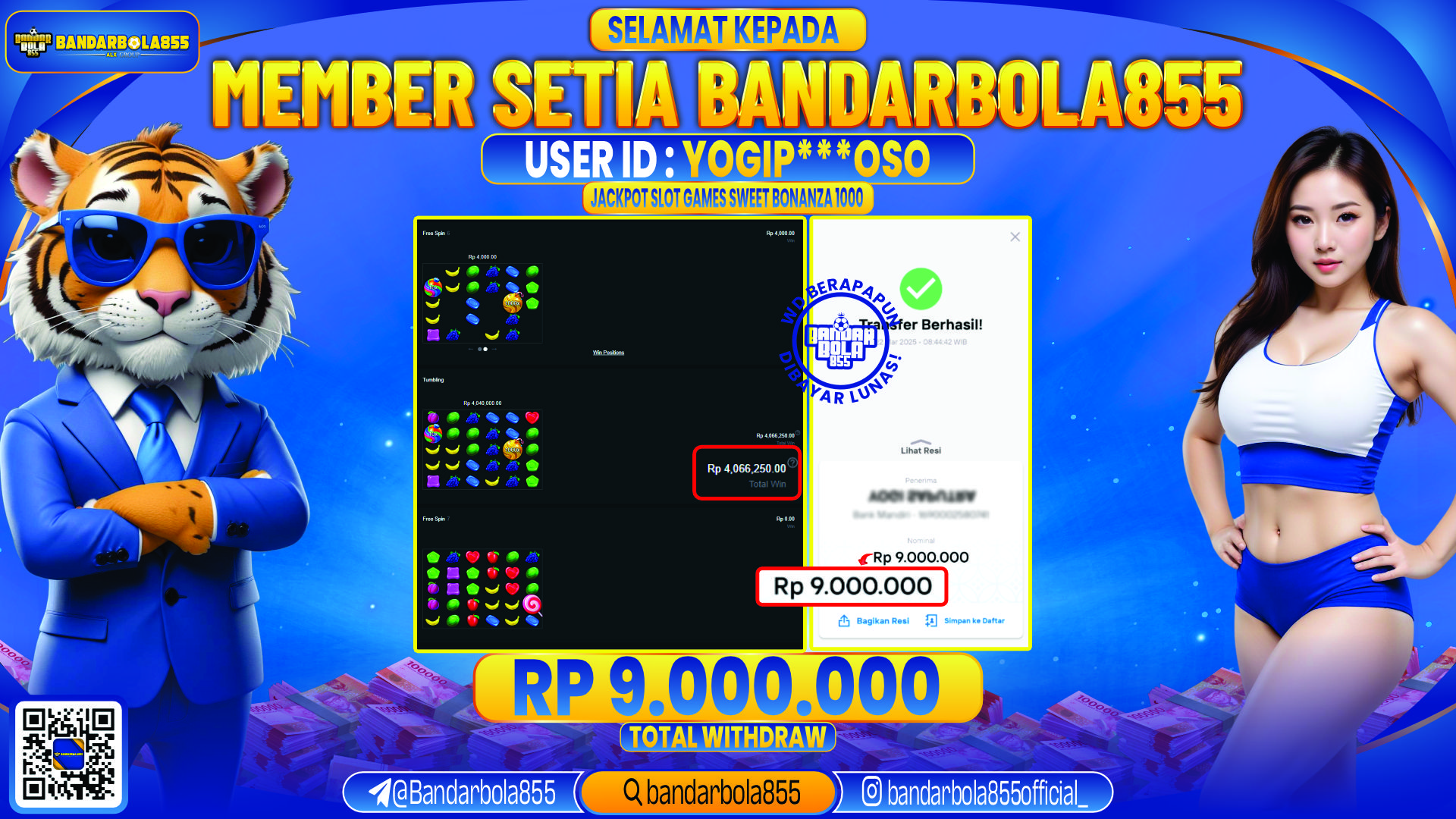 🎖 JACKPOT DI BANDARBOLA855 🎖