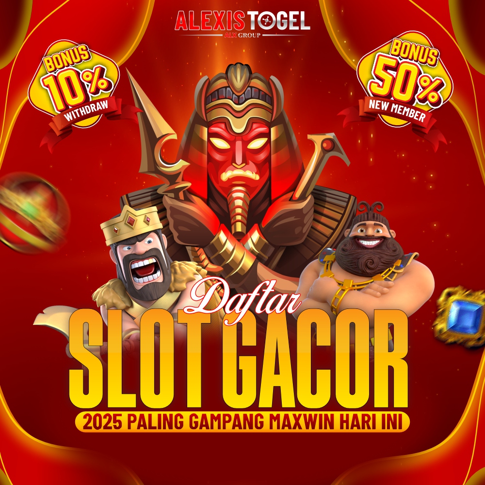 Alexistogel: Daftar Slot Gacor 2025 Paling Gampang Maxwin Hari Ini