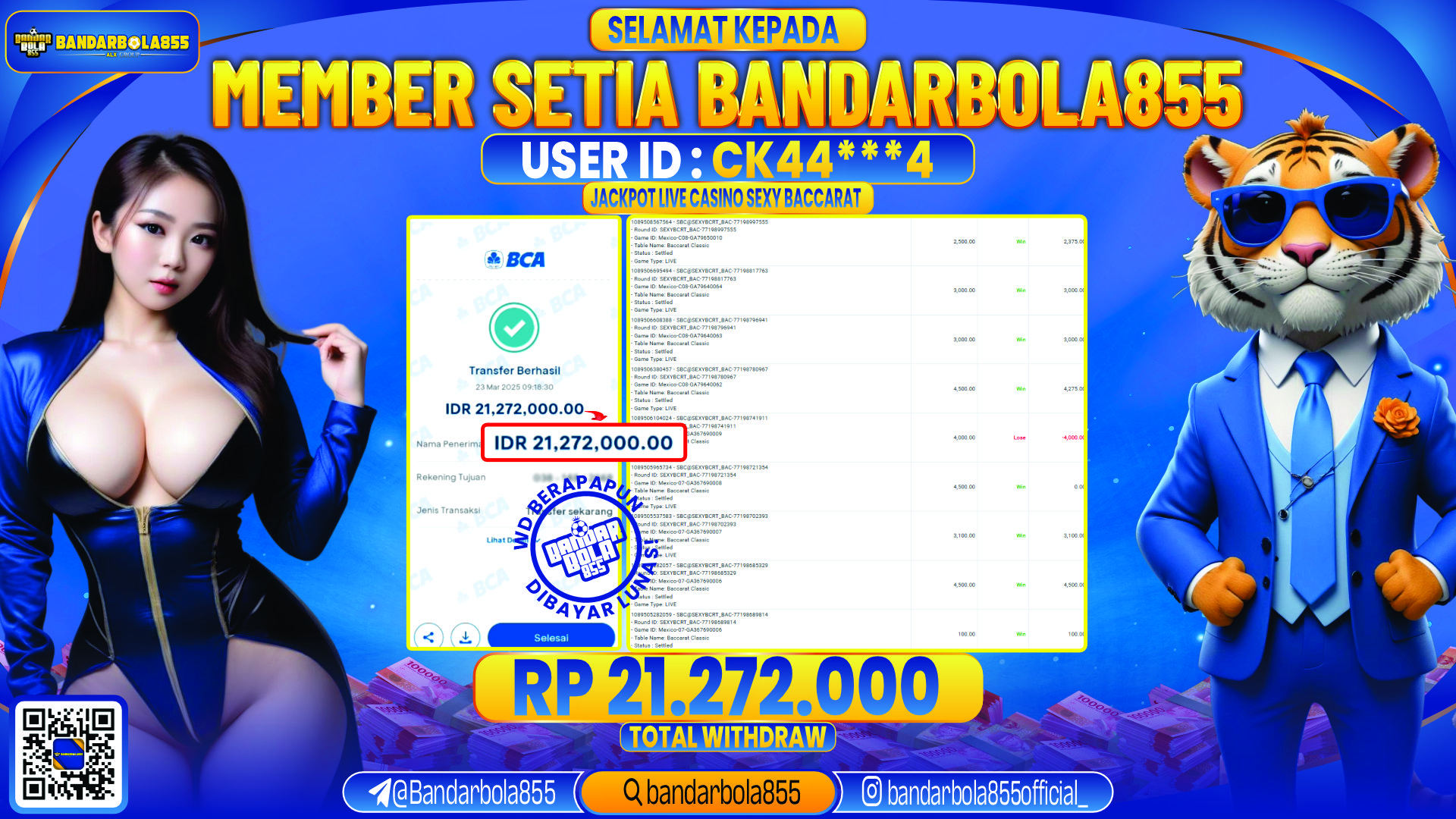 🎖 JACKPOT DI BANDARBOLA855 🎖