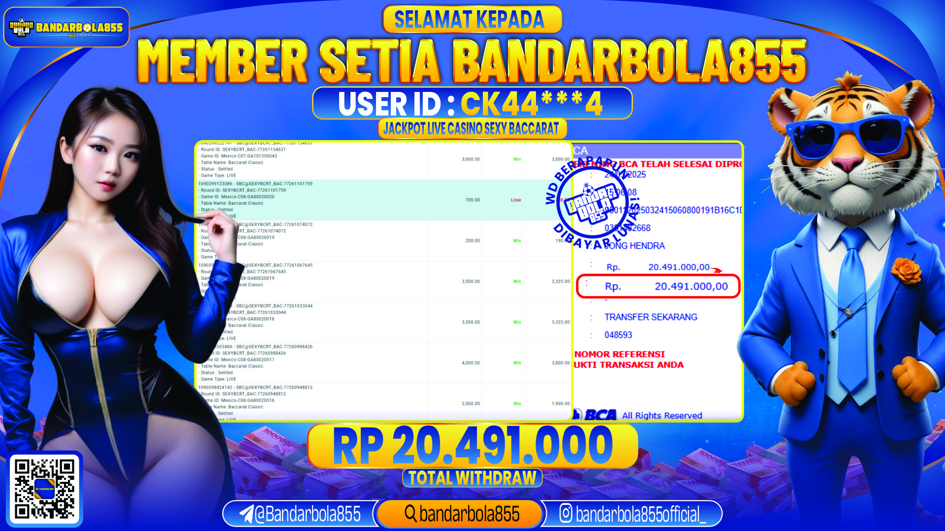 🎖 JACKPOT DI BANDARBOLA855 🎖