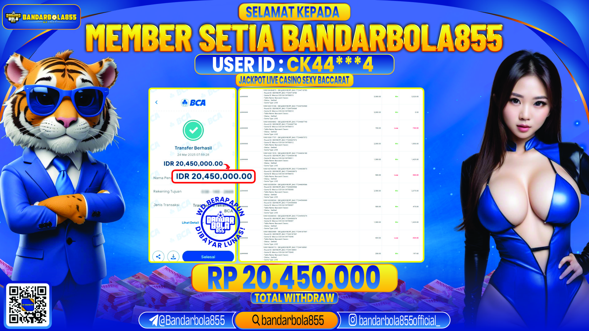 🎖 JACKPOT DI BANDARBOLA855 🎖