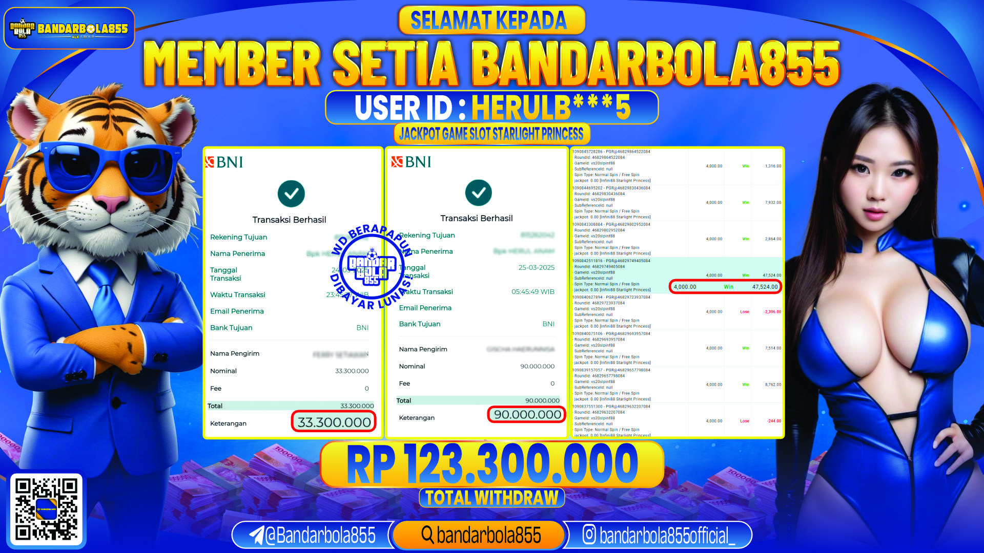 🎖 JACKPOT DI BANDARBOLA855 🎖