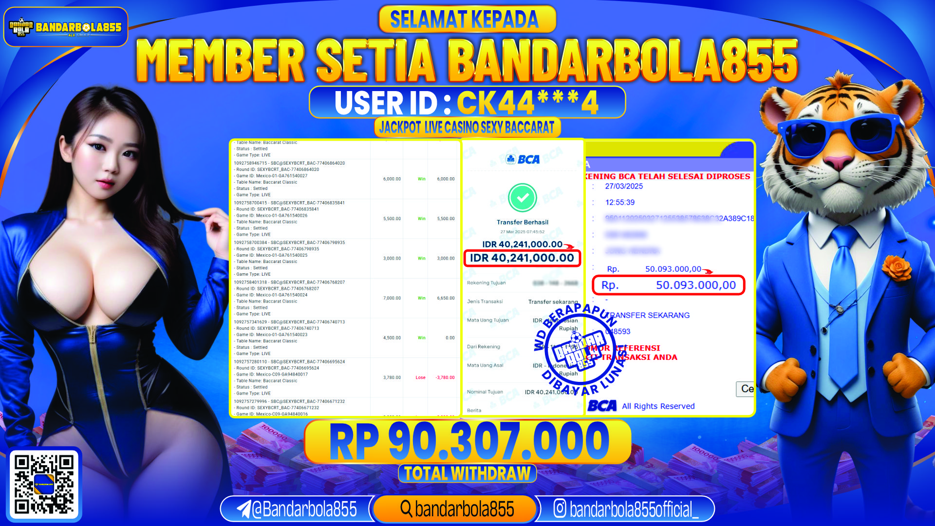 🎖 JACKPOT DI BANDARBOLA855 🎖