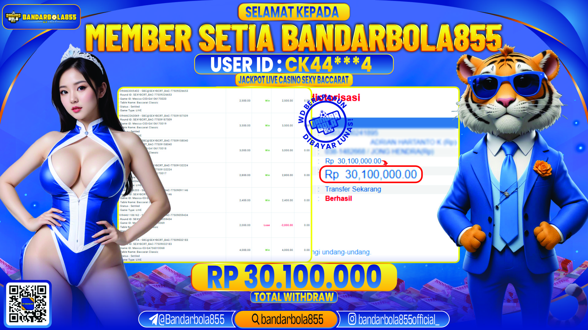 🎖 JACKPOT DI BANDARBOLA855 🎖