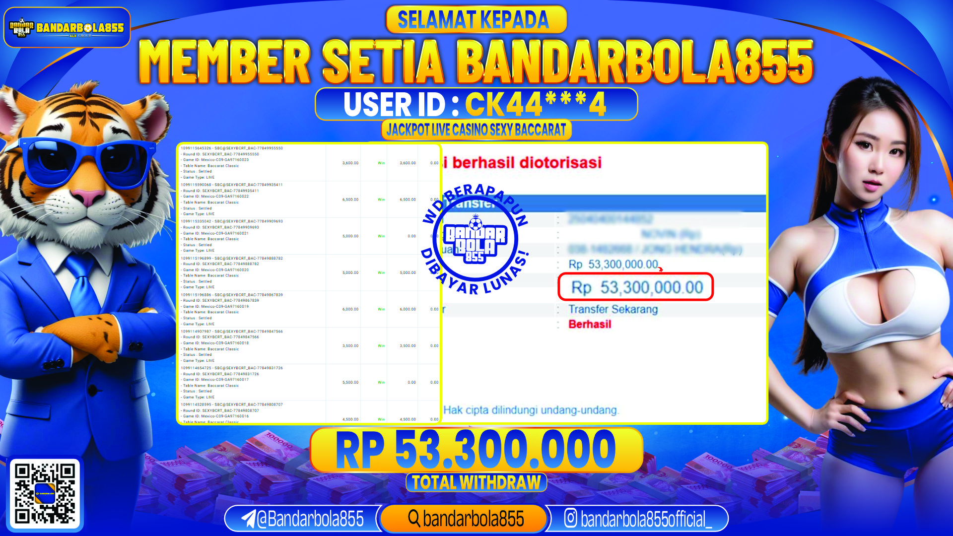 🎖 JACKPOT DI BANDARBOLA855 🎖