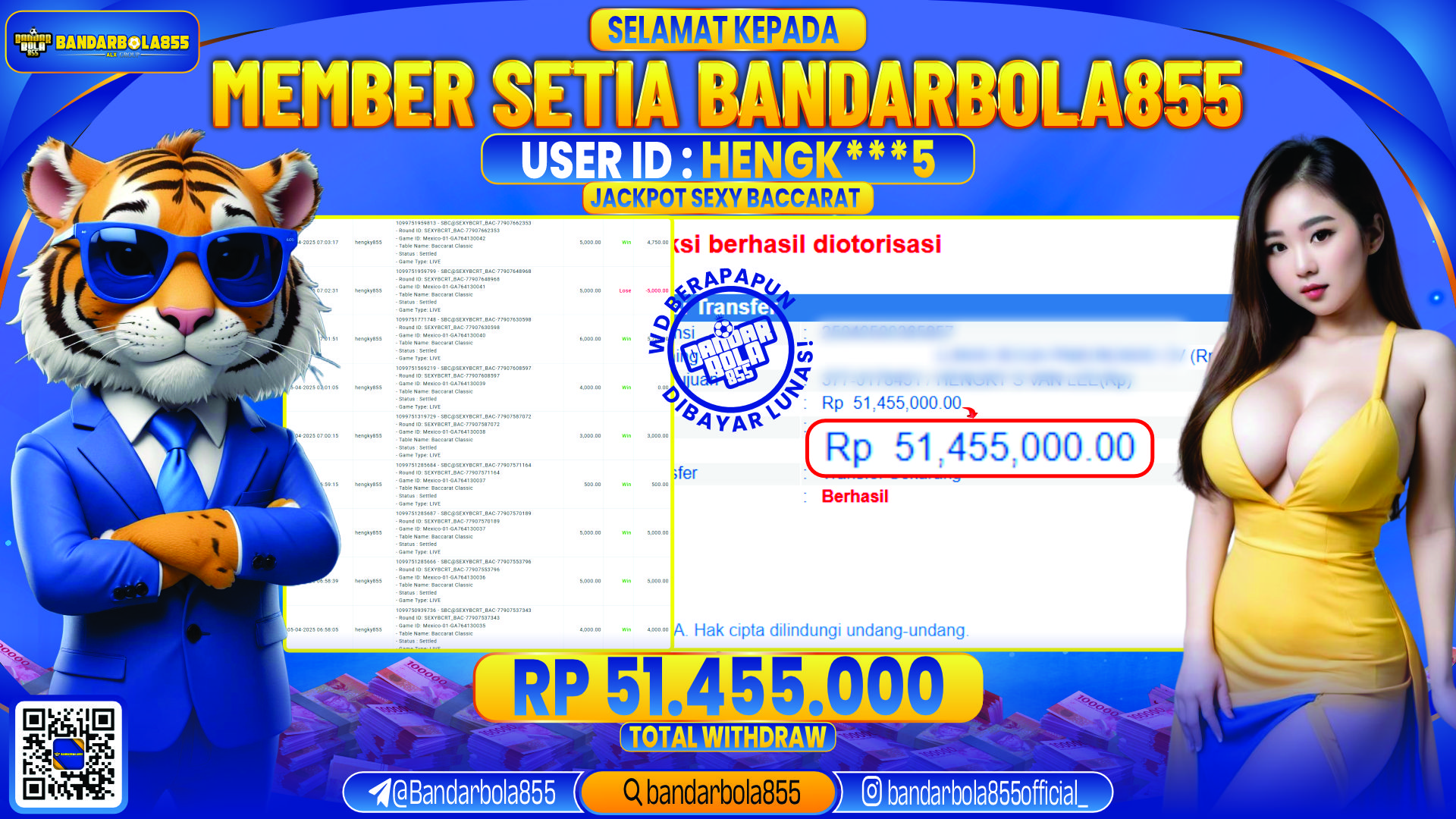 🎖 JACKPOT DI BANDARBOLA855 🎖