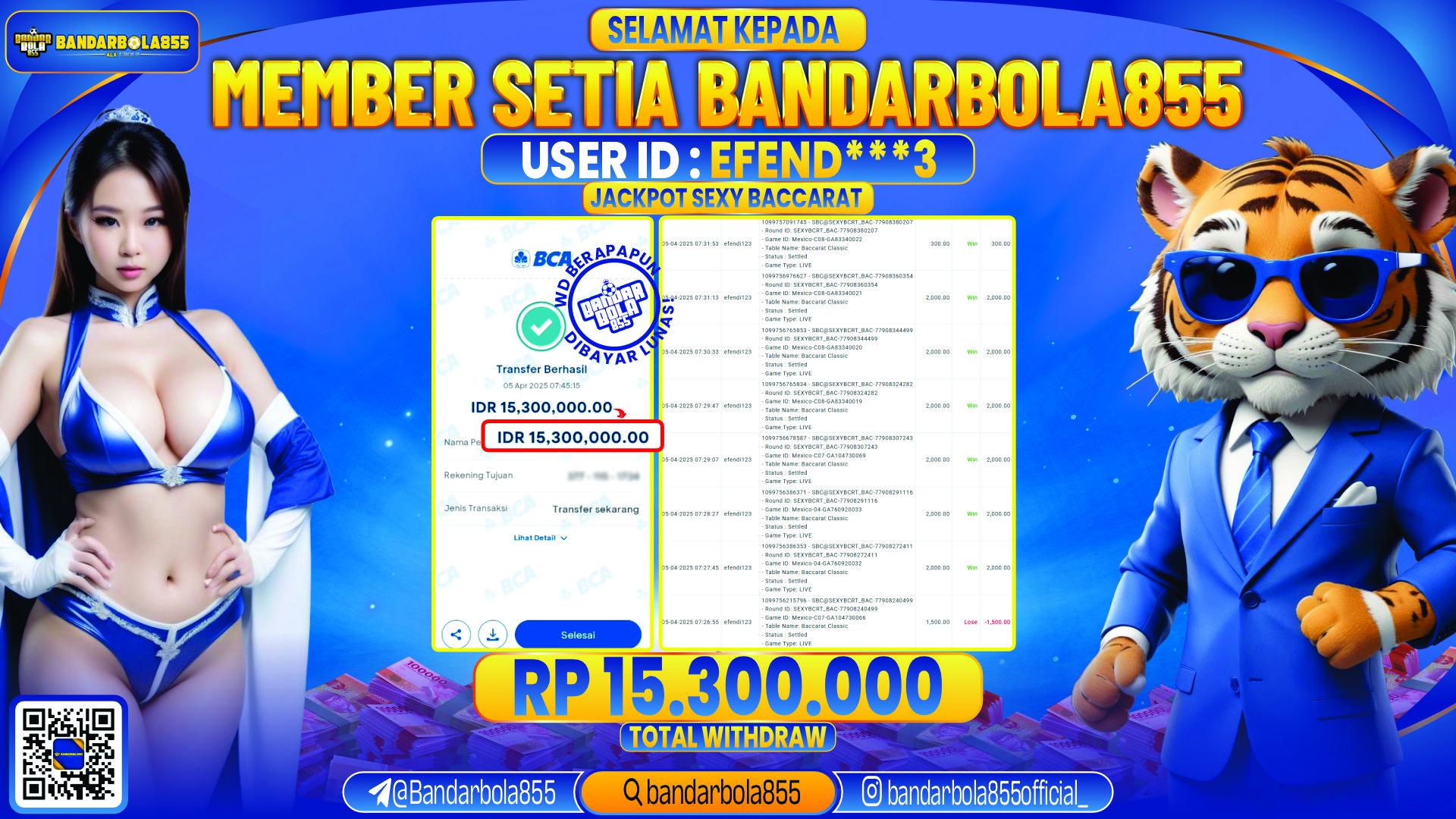 🎖 JACKPOT DI BANDARBOLA855 🎖