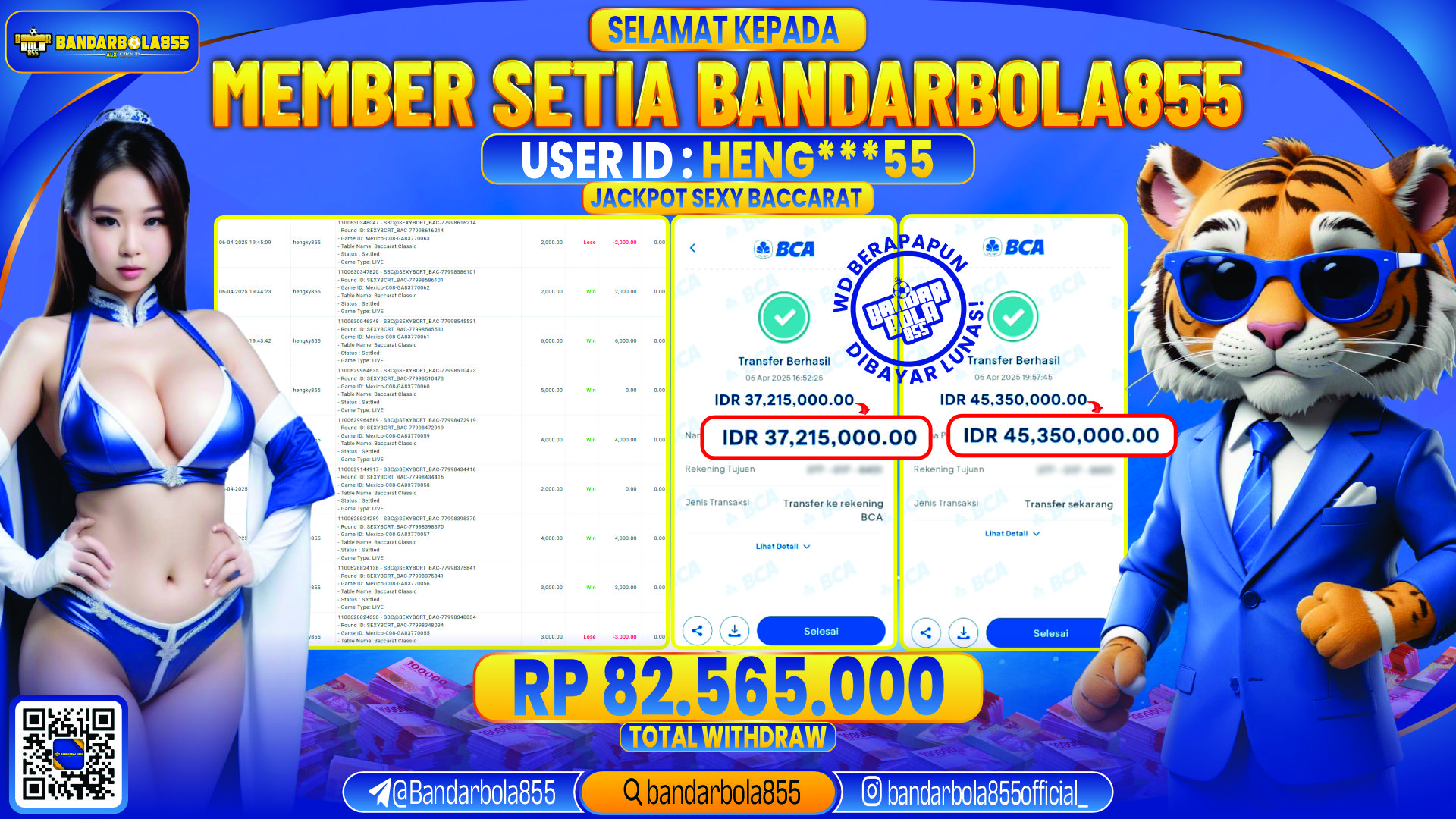 🎖 JACKPOT DI BANDARBOLA855 🎖