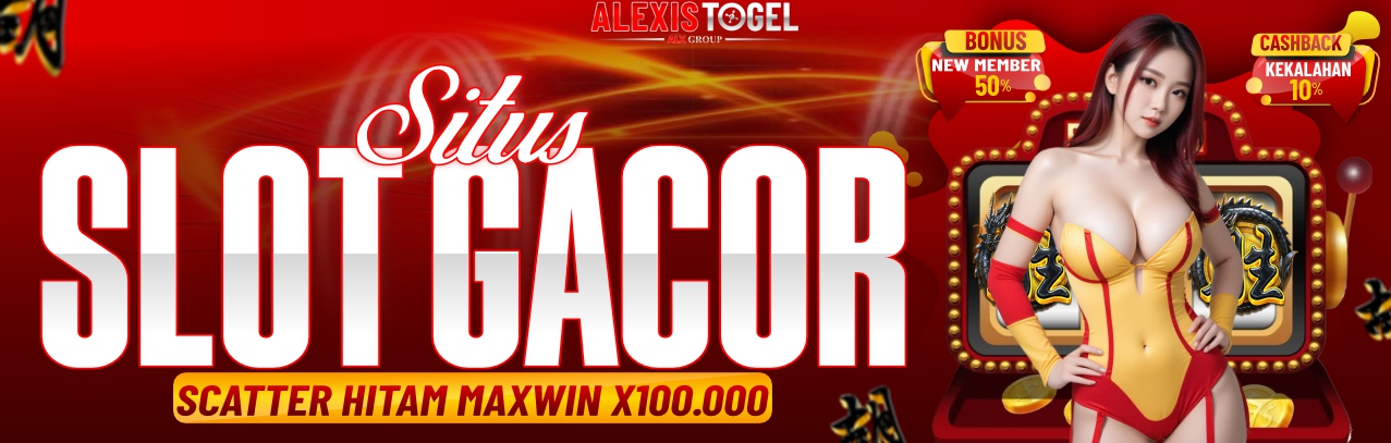 Alexistogel : Situs Slot Gacor Scatter Hitam Maxwin x100.000 