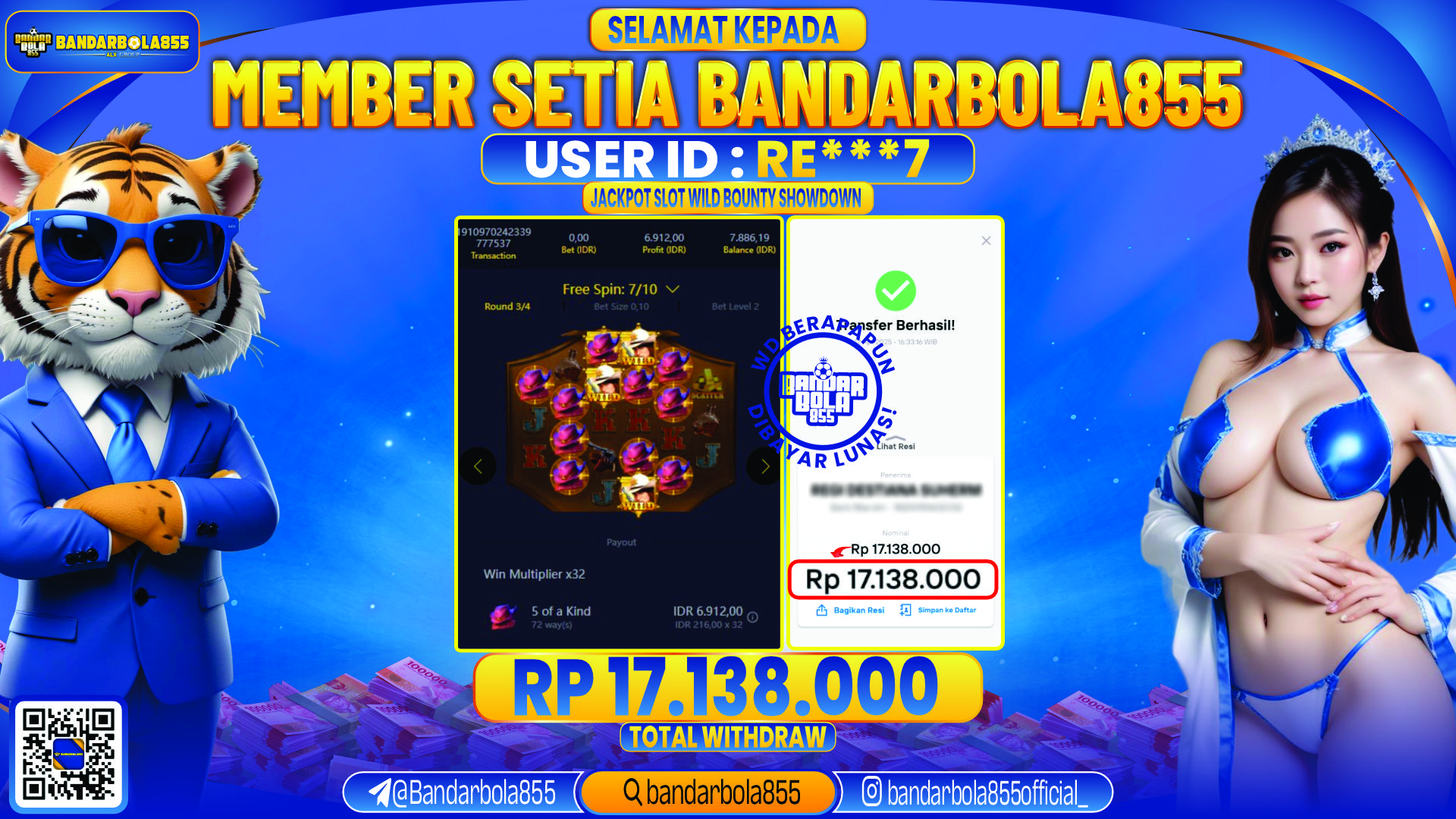 🎖 JACKPOT DI BANDARBOLA855 🎖