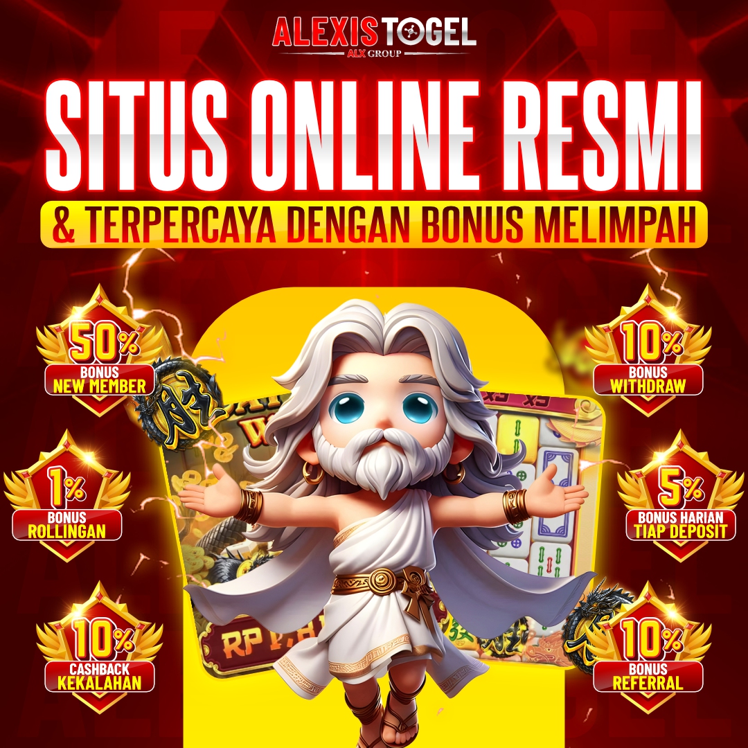 ALEXISTOGEL - Situs Online Resmi & Terpercaya Dengan Bonus Melimpah