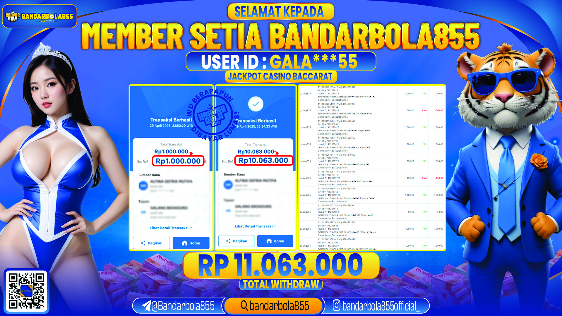 🎖 JACKPOT DI BANDARBOLA855 🎖