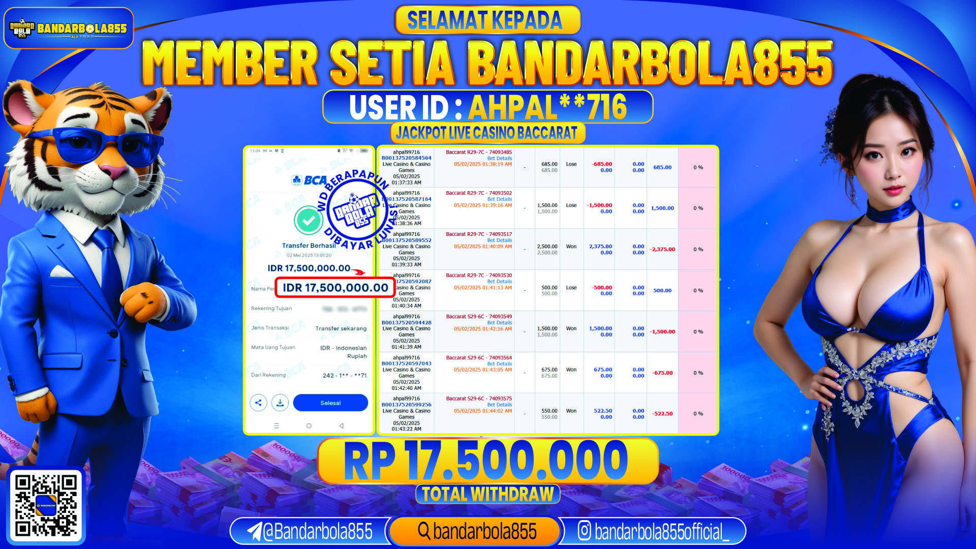 🎖 JACKPOT DI BANDARBOLA855 🎖